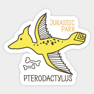 dinosaur pterodactyl Sticker